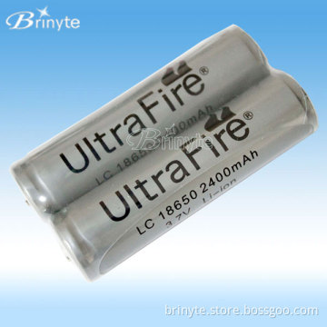 Ultrafire Li-ion Battery PCB Rechargeable 2400mAh 3.7V 18650 Battery